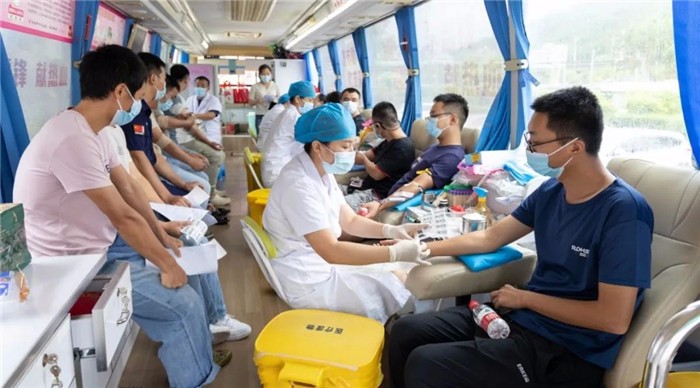 珠海公司组织开展无偿献血活动